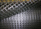 Tensile Strength Glass Fiber Geogrid For Railway Foundation , Grey