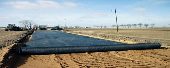 100% PP Woven Geotextile Price Per M2 Rolls for Road Stability and Saperation